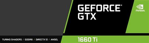 Выход GeForce GTX 1660 Ti: основные характеристики