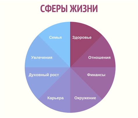 Главные сферы внимания