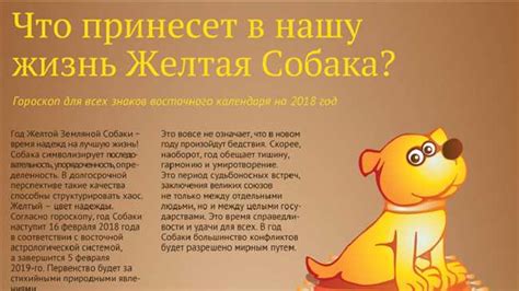 Год желтой земляной собаки
