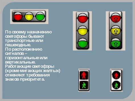 Действия на зеленый светофор