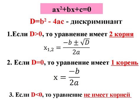 Дискриминант равен нулю: основные особенности