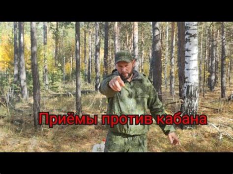 Защита: Как защитить себя от атаки кабана в лесу
