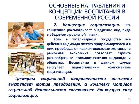Значение внешкольного воспитания в современной России