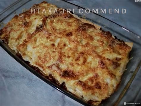 Из бесбармачной лапши вкусная лазань