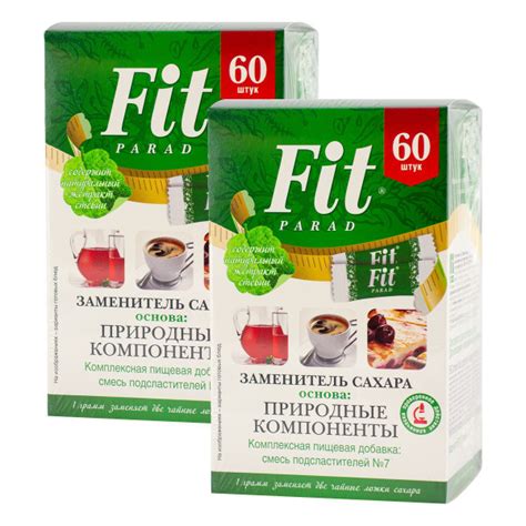 Ингредиенты Fit Parad 7: безопасны и натуральны