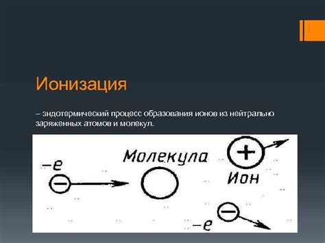 Ионизация атомов: как образуются положительные ионы