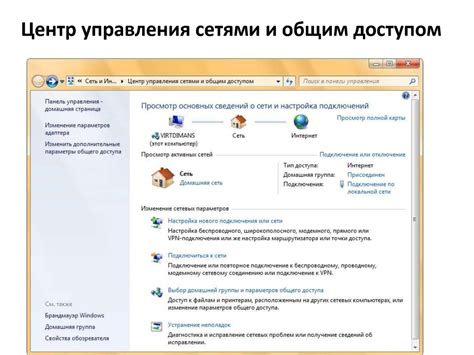 Использование сетевого адаптера
