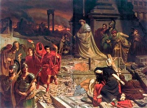 История пожара в Риме во времена Нерона