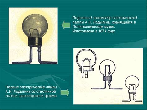 История появления первых электрических лампочек в России