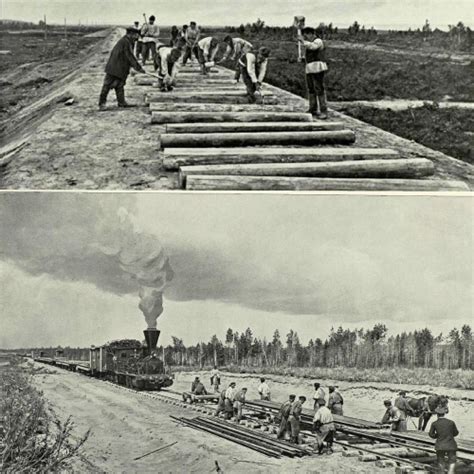 История создания железной дороги: