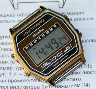 История электронных часов в СССР