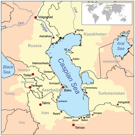 Кавказ и Каспийская низменность
