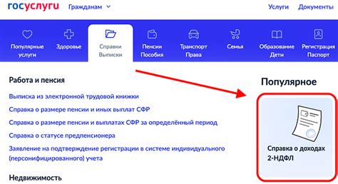 Как получить справку о доходах через портал "Госуслуги"