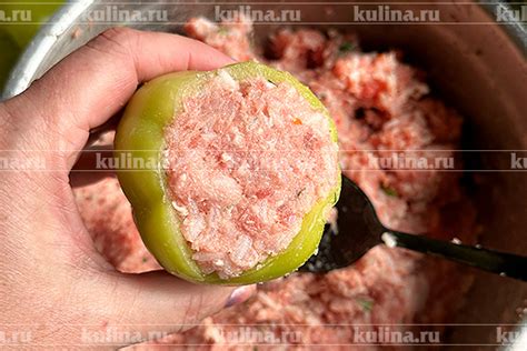 Как правильно заполнить перцы фаршем