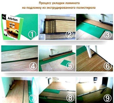 Как правильно укладывать пленку под подложку ламината