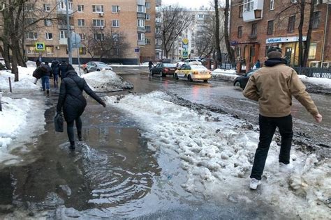 Как солнечная погода сказывается на таянии снега