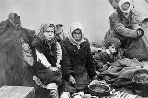 Катастрофический голод в Казахстане