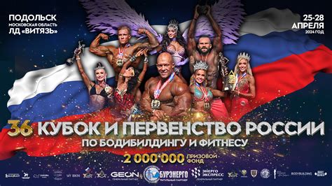 Категории соревнований по бодибилдингу в России