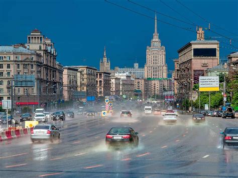 Краткий обзор погоды в Москве в 2021 году