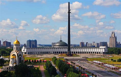 Место современной поклонной горы в столице
