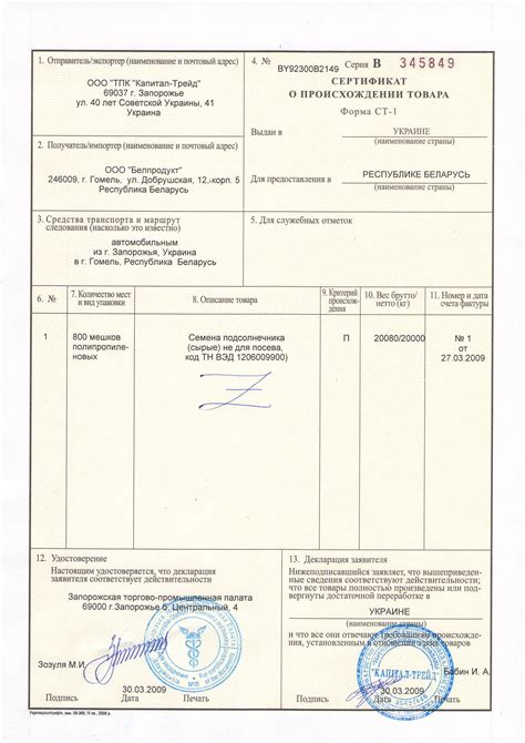 Наказание за неправильное указание страны происхождения товара в счет-фактуре