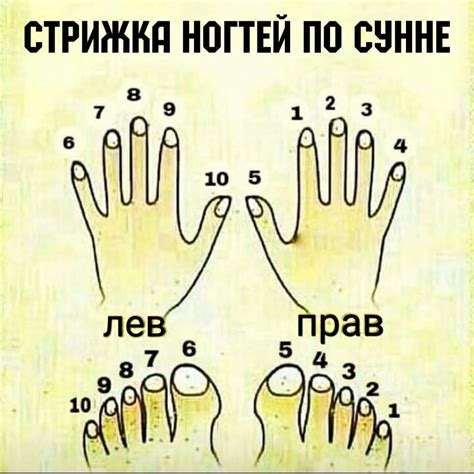 Народные рекомендации по стрижке ногтей