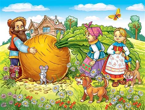 Народные сказки и истории с грибами в главной роли