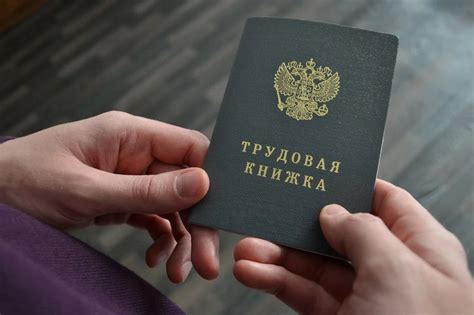 Начало выдачи трудовой книжки