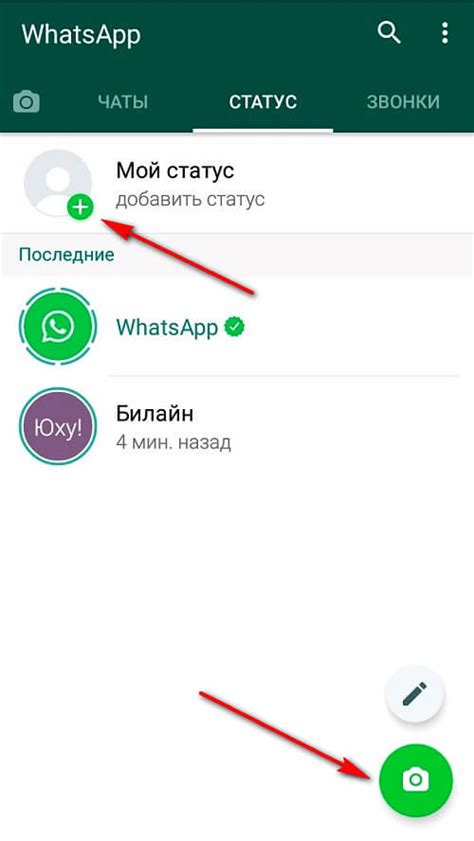 Невидимый статус "В сети" в WhatsApp