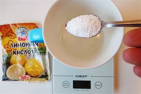 Некоторые секреты использования лимонной кислоты в безе