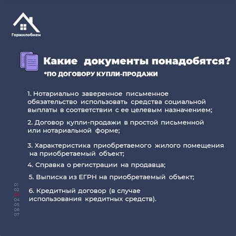 Необходимые документы для сделки