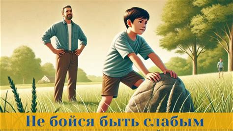 Не бойся быть слабым!