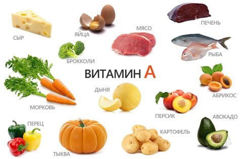 Норма потребления и дефицит витамина А