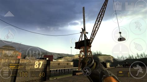 Обзор графики и управления в Half Life на Android