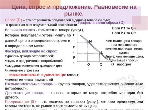 Общая характеристика рынка в условиях спада спроса