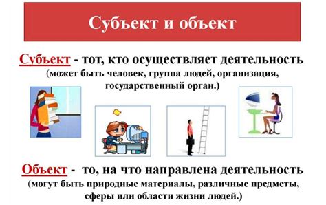 Объект и субъект