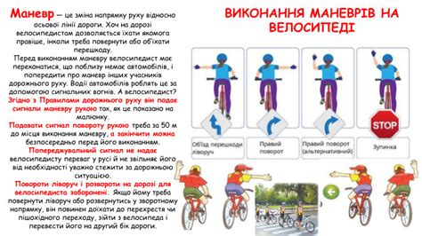 Опасный маневр велосипедиста