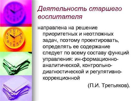Определение важных и неотложных задач