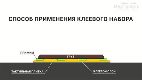 Определение готовности стола после высыхания клея