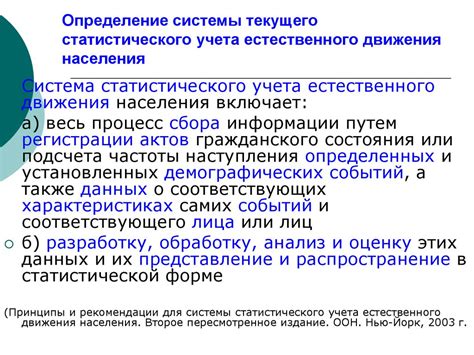 Определение системы учета