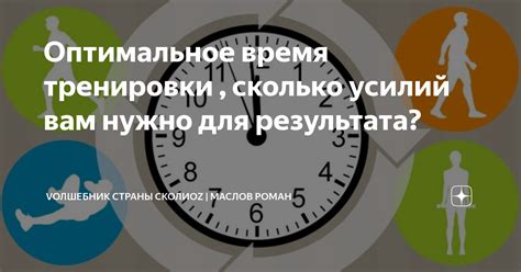 Оптимальное время и длительность тренировки