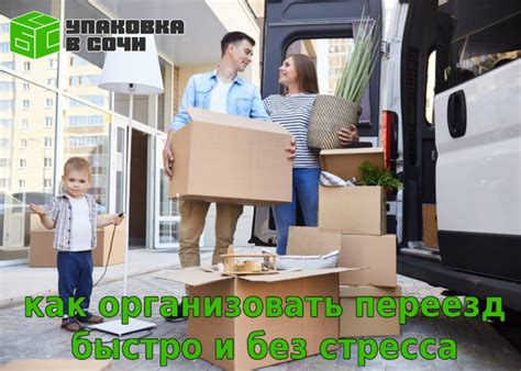 Организация переезда и проживания