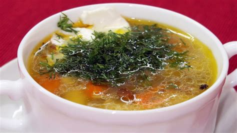 Оригинальный вариант супа с маринованными грибами