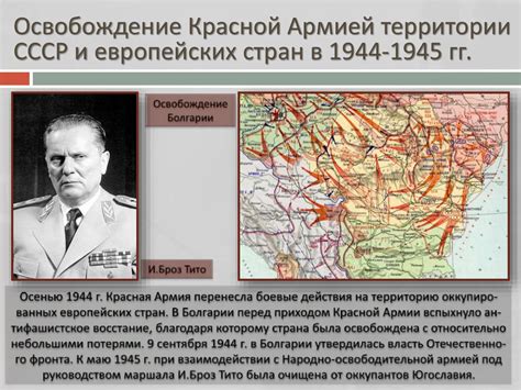 Освобождение СССР и наступление Красной Армии
