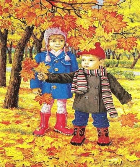 Осень - время картинных прогулок