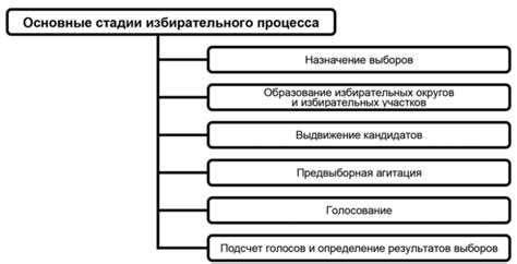 Основные детали избирательного процесса