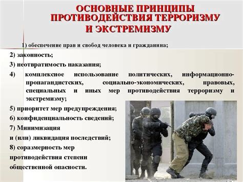 Основные меры борьбы