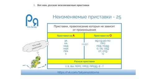 Основные правила и правописание