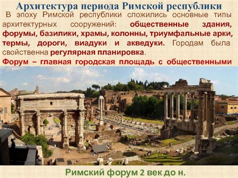 Основные принципы римской республики