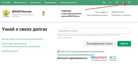 Основные способы проверки задолженности перед приставами